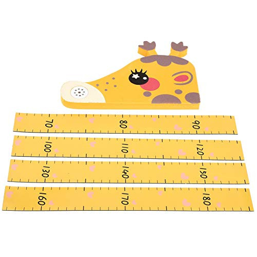 Aoutecen Movable Height Growth Chart Easy to Read Height Wall Stickers Height Measurement Rulers Soft EVA Baby Growth Chart Baby Growth Ruler for Kids Nursery
