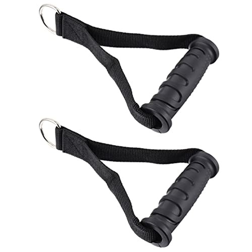 BESPORTBLE 2pcs Heavy Duty Exercise Handles Cable Machine Attachment Resistance Band Handle Grips Gym Cable Handles for Home Fitness Workouts