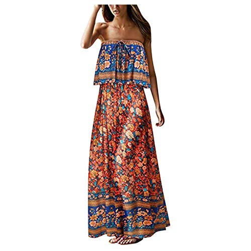 Masbird Dresses for Womens Summer-Women Plus Size Elegant Short Sleeve Dress Cocktail Evening Party Bridesmaid Formal Dress Orange Masbird Dresses for Womens Summer-Women Plus Size Elegant Short Sleeve Dress Cocktail Evening Party Bridesmaid Formal Dress Orange