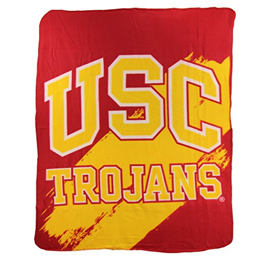 The Northwest Company NCAA Collegiate School Logo Fleece Blanket (Southern California Trojans) The Northwest Company NCAA Collegiate School Logo Fleece Blanket (Southern California Trojans)
