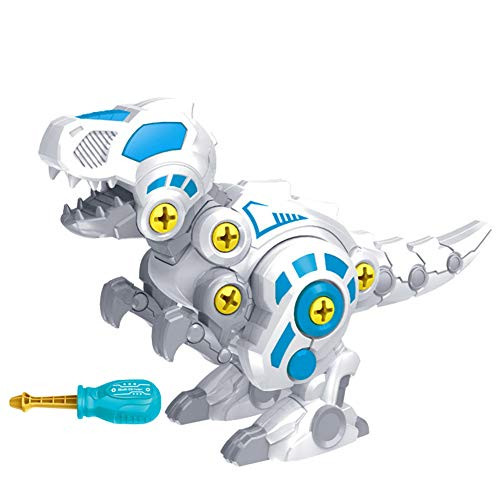 lEIsr00y DIY Rex Dinosaur Disassembly Assembly Nuts Blocks Model Educational Kids Toy - Tyrannosaurus Rex