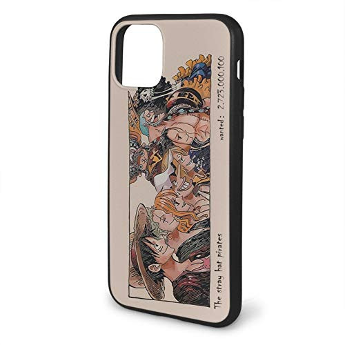 for iPhone 11 Case Cover-One-Piece iPhone Case Cover Cute Japan Cartoon Anime Luffy TPU Case Cover for Iphone11