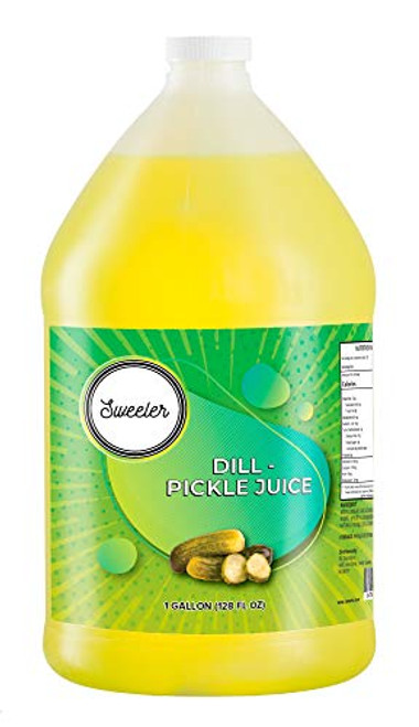 Sweeler- Dill Pickle Juice- For Leg and Muscle Cramps- 1 Gallon -128oz- Sweeler- Dill Pickle Juice- For Leg and Muscle Cramps- 1 Gallon -128oz-
