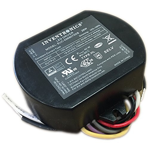 Inventronics 26w driver - 700mA - EUC-026S070DS