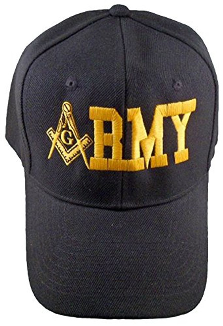 Buy Caps and Hats Masonic Baseball Cap Army Mason Hat Mens One Size -Black- Buy Caps and Hats Masonic Baseball Cap Army Mason Hat Mens One Size -Black-