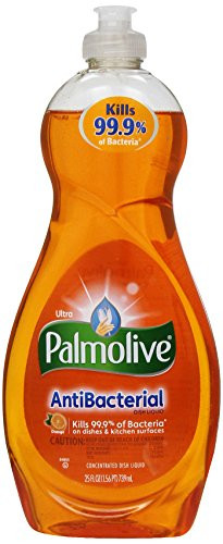 Palmolive Ultra Antibacterial Orange Dish Liquid- 25 Fl Oz -Pack of 3-