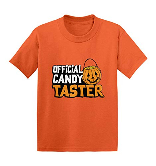 Official Candy Taster - Trick Or Treat Infant/Toddler Cotton Jersey T-Shirt -Orange- 3T- Official Candy Taster - Trick Or Treat Infant/Toddler Cotton Jersey T-Shirt -Orange- 3T-