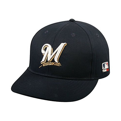 Outdoor Cap Milwaukee Brewers Youth MLB Licensed Replica Caps/All 30 Teams- Official Major League Baseball Hat of Youth Little League and Youth Teams