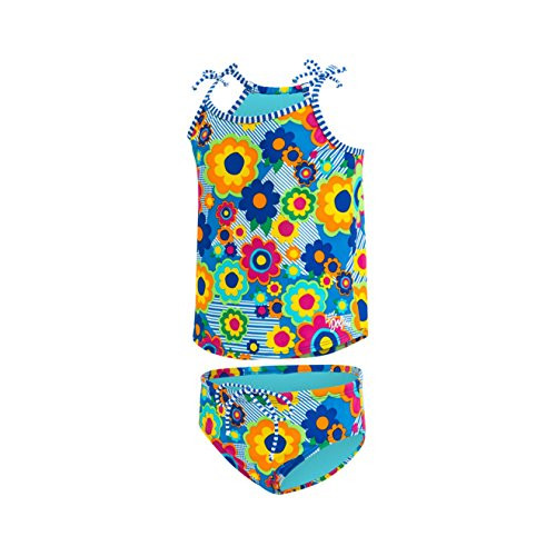 Dolfin Toddler Uglies Tankini Swimsuit -Flower Power- 3T-