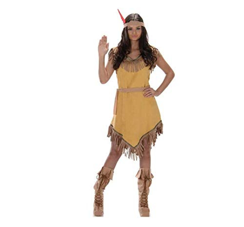 Indian Princess Costume Set - Halloween Womens Native American Maiden Large