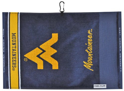 Team Effort West Virginia Mountaineers Face/Club Jacquard Towel Team Effort West Virginia Mountaineers Face/Club Jacquard Towel