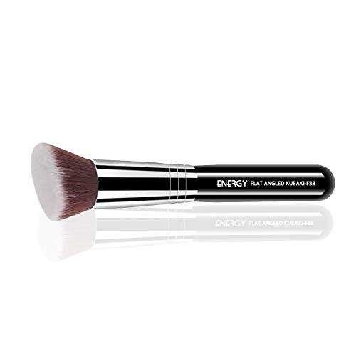 ENERGY Kabuki Foundation Makeup Brush Angled Flat F88 Face Contour Brush For Blending Liquid Cream Powder Foundation Cosmetic Makeup Applicator