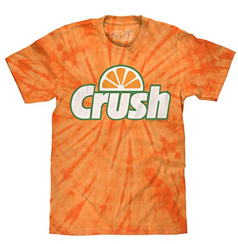 Tee Luv Orange Crush Tie Dye T-Shirt -XL-