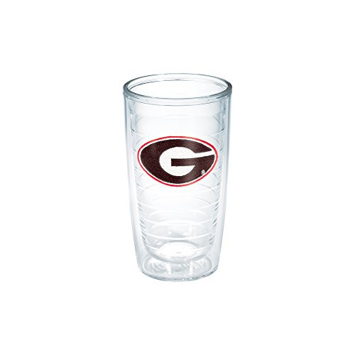 Tervis 1006733 Georgia University Emblem Individual Tumbler, 16 oz, Clear Tervis 1006733 Georgia University Emblem Individual Tumbler, 16 oz, Clear