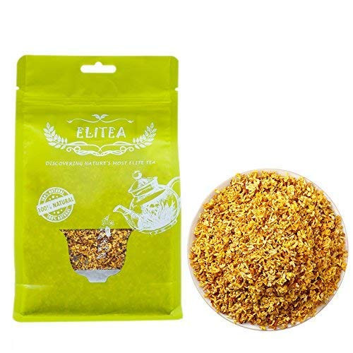 ELITEA 4oz Dried Osmanthus Flower Herb Loose Leaf Tea 100 percent Fragrant Natural Herbal Tea 115 g