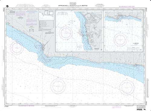 NGA Chart 21524-Approaches to Acajutla and La Libertad