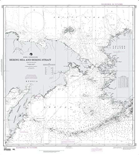NGA Chart 532-Bering Sea and Strait -Siberia and Alaska-