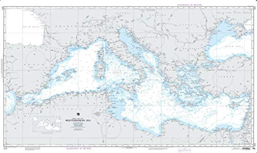 NGA Chart 310-Mediterranean Sea