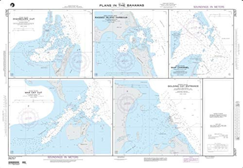 NGA Chart 26257-Plans in The Bahamas- Plan A- Highbourn Cut
