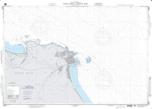 NGA Chart 28051-Puerto Limon and Bahia De Moin