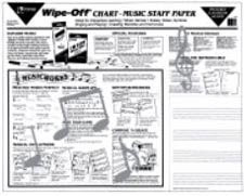 Music Treasures Co. Wipe Off Music Chart