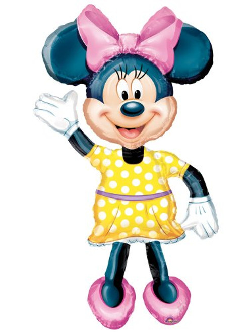 Mayflower Distributing Unisex Adult 54inch Disney Minnie Airwalker Jumbo Balloon Black Medium Mayflower Distributing Unisex Adult 54inch Disney Minnie Airwalker Jumbo Balloon Black Medium