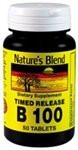 Nature's Blend B-100 Complex- Timed Release 50 Tablets
