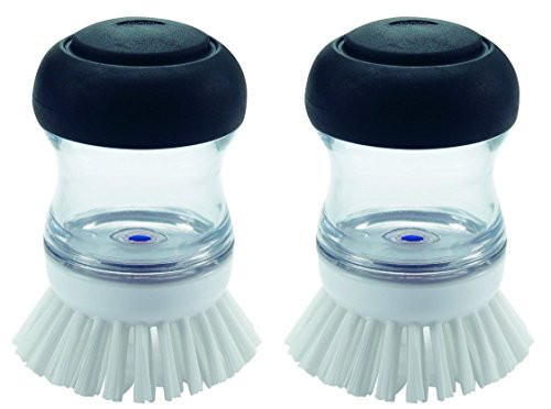 OXO Good Grips Soap Dispensing Palm Brush- Set of 2
