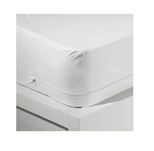 Elaine Karen Full Vinyl Zippered Hypoallergenic, Waterproof, Durable, Certified Bed Bug Proof Mattress Encasement Protector Cover Elaine Karen Full Vinyl Zippered Hypoallergenic, Waterproof, Durable, Certified Bed Bug Proof Mattress Encasement Protector Cover