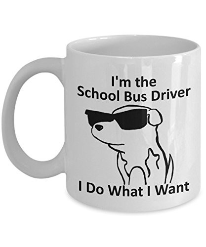 Funny School Bus Driver Coffee Mug - Gift for School Bus Drivers