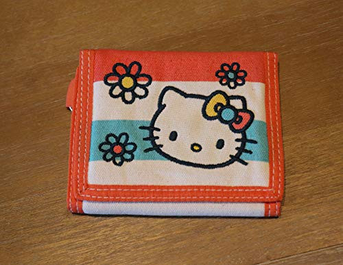 Hello Kitty Wallet/Hello Kitty Summer Vibe Wallet/Cute Hello Kitty Wallet/Orange Hello Kitty Wallet