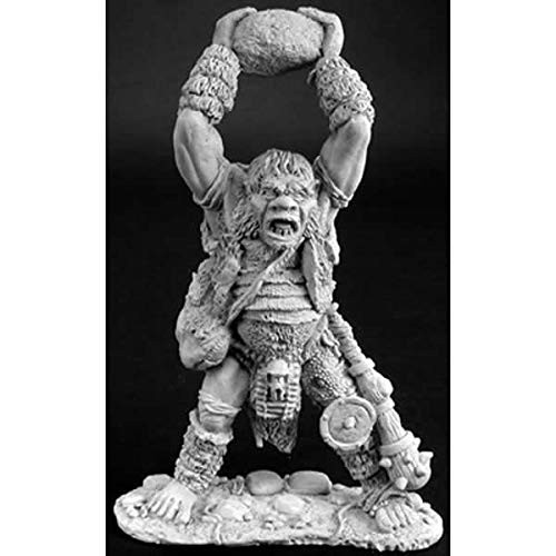 Lunkh Bullhoof- Hill Giant w/Rock -OOP-