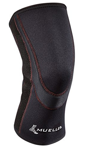 Mueller Sports Medicine Breathable Closed Patella Knee Sleeve- XXXX-Large- Black