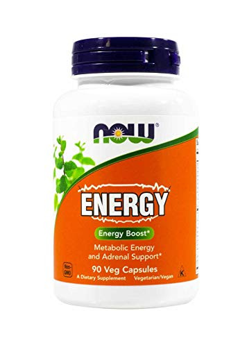 Now Energy Dietary Supplement- 90 Capsules -Pack of 2-