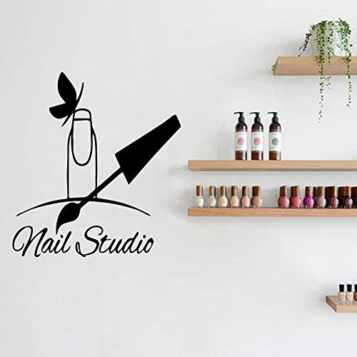 Nail Polish Beauty Wall Sticker Manicure Salon Vinyl Art Decal Self Adhesive Wallpaper Home Decoration A1 30cmX39cm Nail Polish Beauty Wall Sticker Manicure Salon Vinyl Art Decal Self Adhesive Wallpaper Home Decoration A1 30cmX39cm