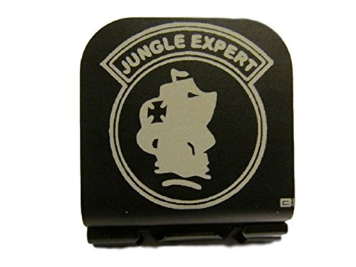 Thunderbolt Gunworks US Army Jungle Expert Patch Laser Etched Hat Clip Black