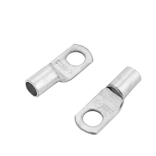 60Pcs Bolt Hole Tinned Copper Terminals Cable Wire Lugs Ring Terminal SC Terminal Connectors Set 60Pcs Bolt Hole Tinned Copper Terminals Cable Wire Lugs Ring Terminal SC Terminal Connectors Set
