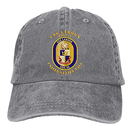 WENNUAN Navy - USS Laboon -Ddg-58- Unisex Adult Cap Adjustable Cowboys Hats Baseball Cap