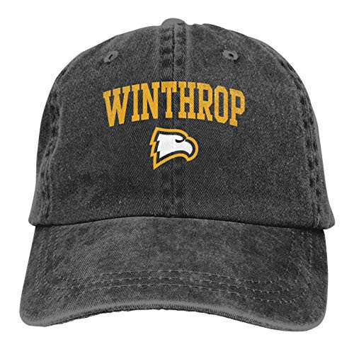 Winthrop Team University Unisex Vintage Adjustable Cotton Baseball Cap Denim Dad Hat Cowboy Hat Winthrop Team University Unisex Vintage Adjustable Cotton Baseball Cap Denim Dad Hat Cowboy Hat