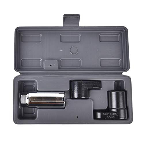 Aain MKT024 3/8-Inch Drive Oxygen Sensor Socket- Offset Wrench Remover Tool- Professional Sensor Wrench Installer Socket Tools