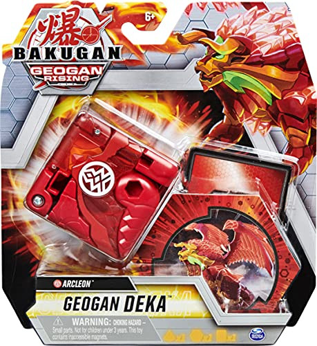 Bakugan Geogan Deka- Arcleon- Jumbo Collectible Transforming Figure- for Kids Aged 6 and up