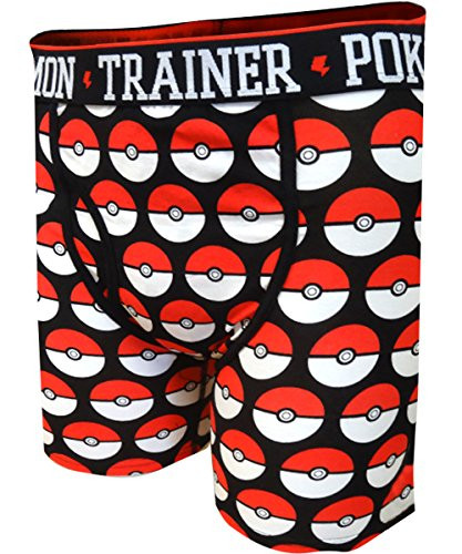 Pokemon Trainer Pokeball All Over Print Mens Boxer Briefs -XX-Large-