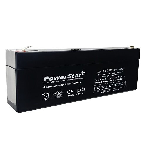 PowerStar 12V 2.3AH Sealed Lead-Acid Battery