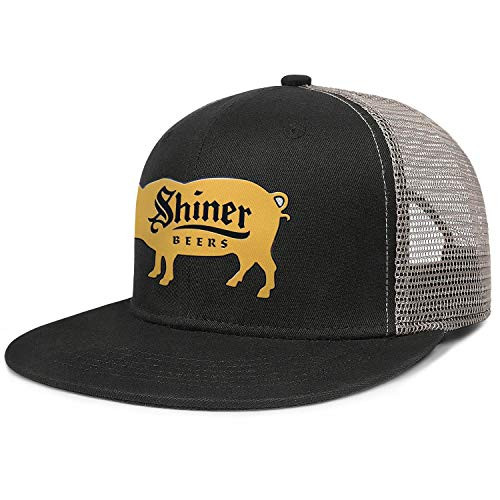 AbbottMacAdam Men Flat Hat Shiner-Bock- Lightweight Breathable Adjustable Baseball Hat