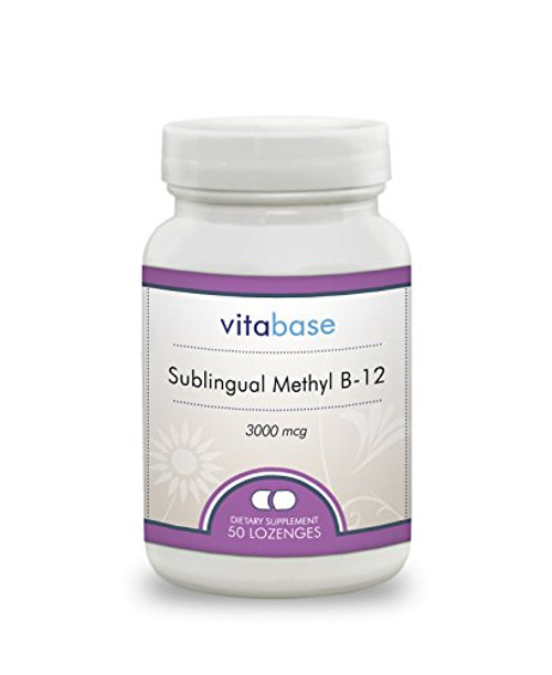 Vitabase Sublingual Methyl B-12 3000 mcg