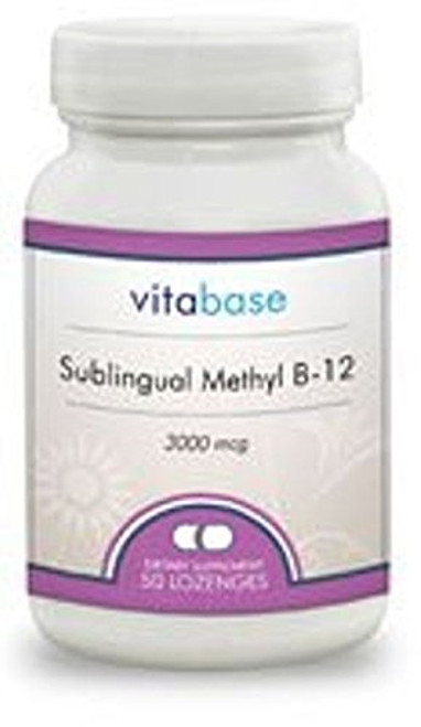 Sublingual Methyl B-12 -3000 mcg-
