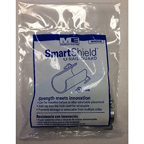 Madison Electric Smart Shield 1 in. Nail Guard 5 pk