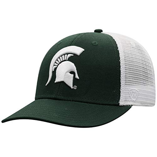 Top of the World Michigan State Spartans Men's Top of the World BB Trucker Hat Team Color Primary Icon- Adjustable