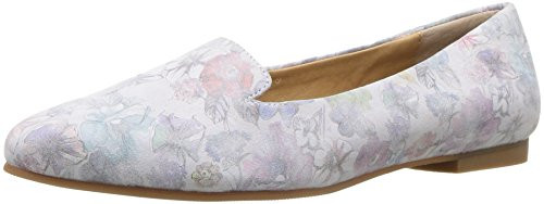 Trotters Women's Harlowe Ballet Flat- Floral Multi- 6.0 N US