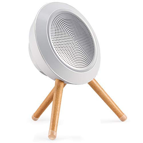 Mishcdea Portable Bluetooth Speaker Wireless Stereo Home Speakers with Bluetooth 4.2 Built-in Mic AUX Line & TF Card Slot HD Sound and Bass,10h Play-time,White Mishcdea Portable Bluetooth Speaker Wireless Stereo Home Speakers with Bluetooth 4.2 Built-in Mic AUX Line & TF Card Slot HD Sound and Bass,10h Play-time,White